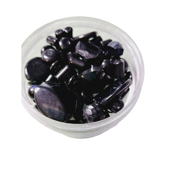 Mixed Bead Lot - Big - Small - Round - Square - Flat - Thick - Multi - Colored - Picture 9 of 9